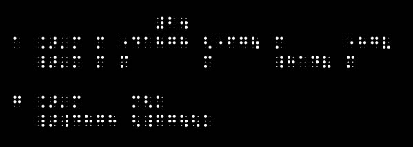 Braille for Canon Part II