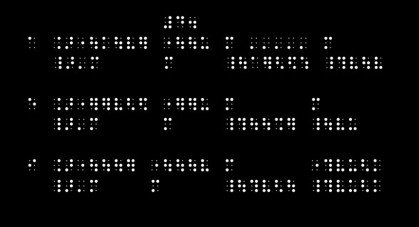 braille for Part 1